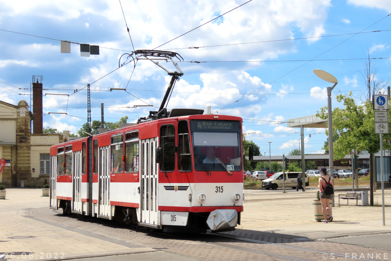 Гота, Tatra KT4DC № 315