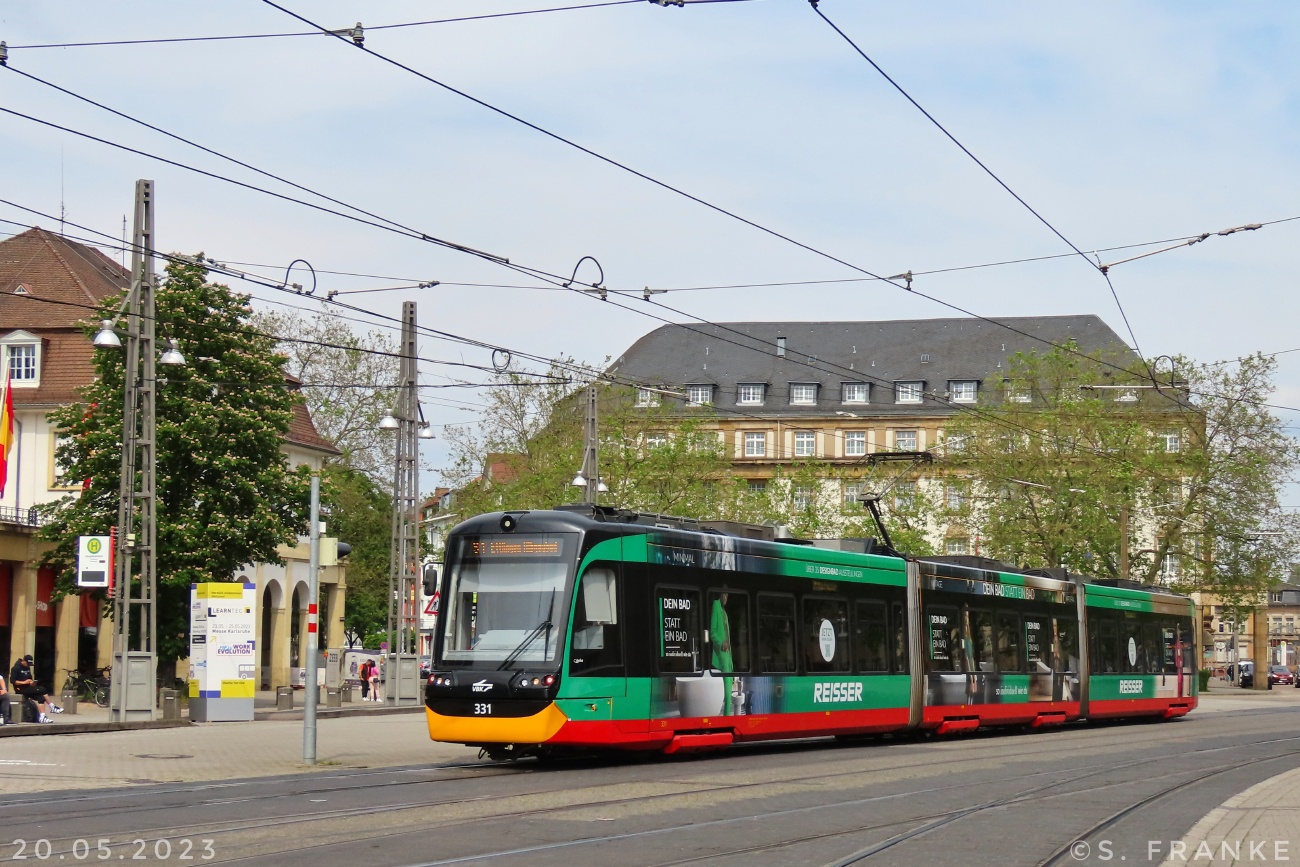 Karlsruhe, Vossloh NET 2012 nr. 331