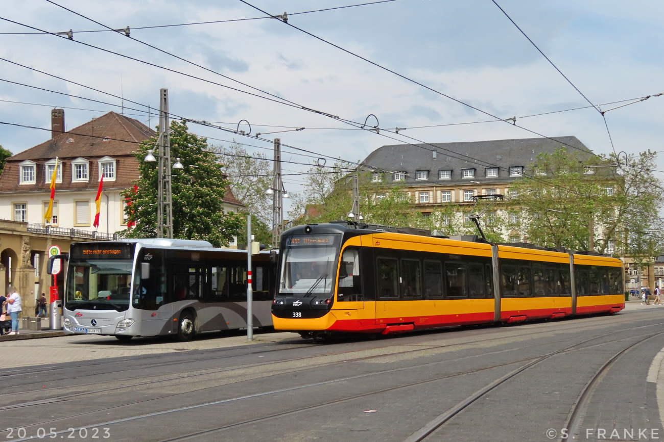 Карлсруэ, Vossloh NET 2012 № 338