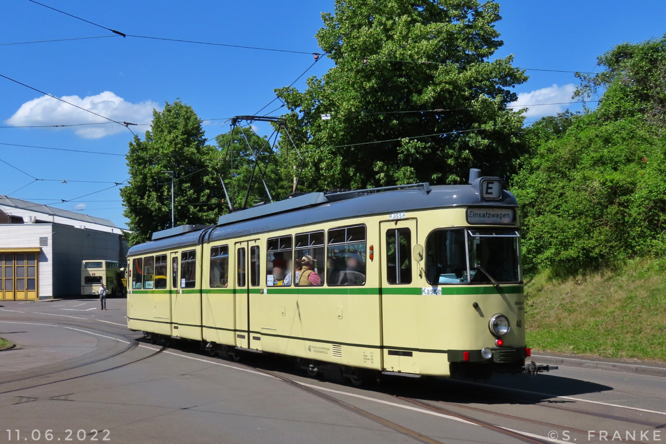Bochum – Gelsenkirchen, Duewag GT6ZR Nr. 40 Bochum – Gelsenkirchen, Duewag GT6ZR Nr. 40
