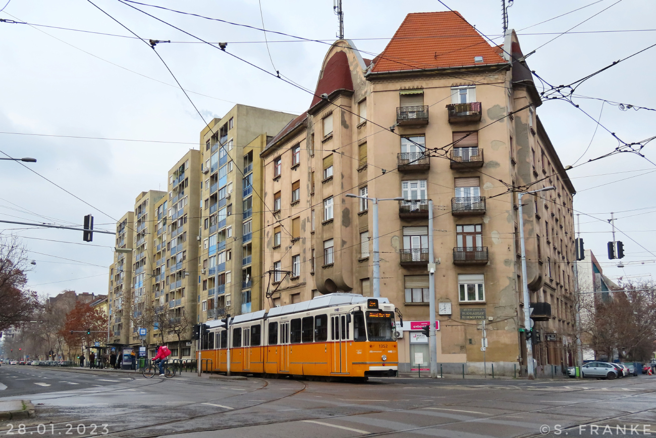 Budapešta, Ganz-Hunslet KCSV7 № 1352