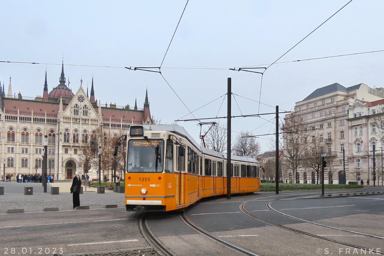 Будапешт, Ganz-Hunslet KCSV7 № 1355