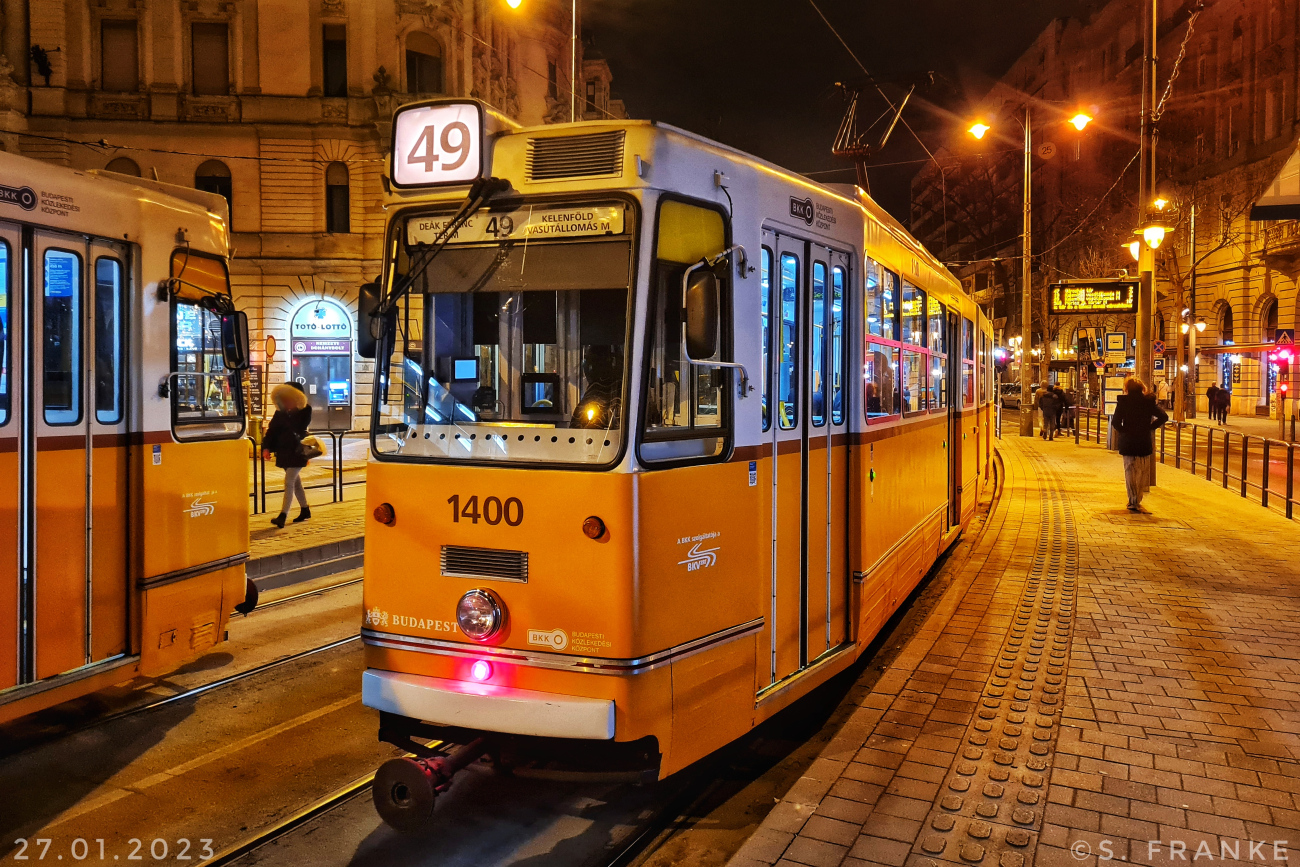 Будапешт, Ganz CSMG2 № 1400