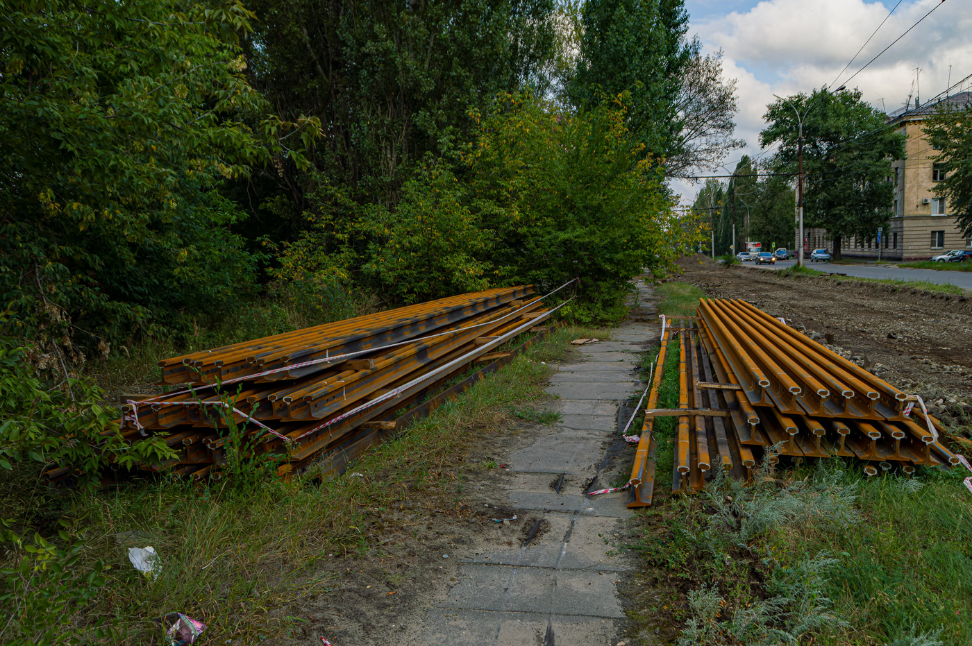 Липецк — Ремонт трамвайных путей в рамках концессионного соглашения