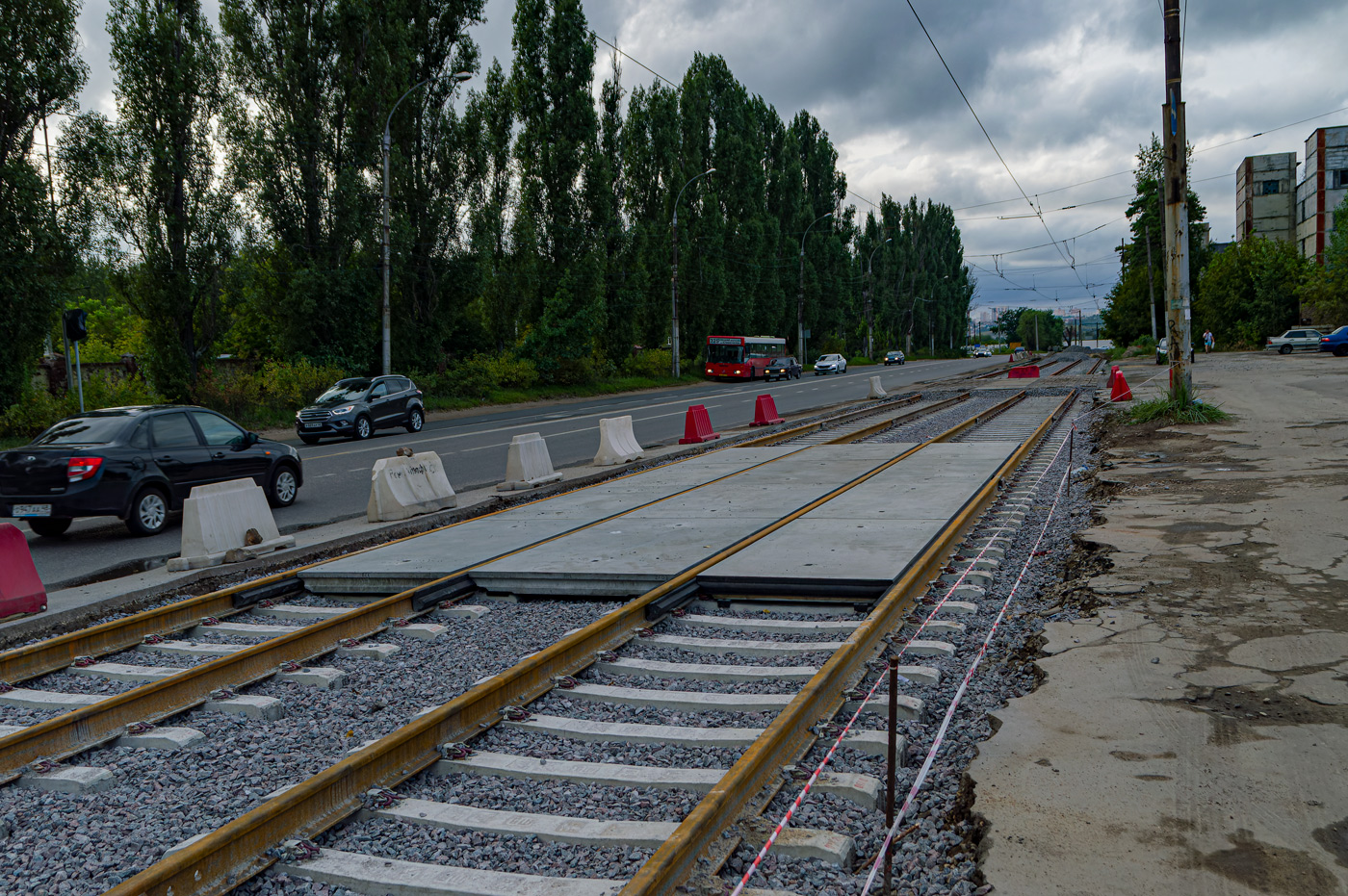 Липецк — Ремонт трамвайных путей в рамках концессионного соглашения
