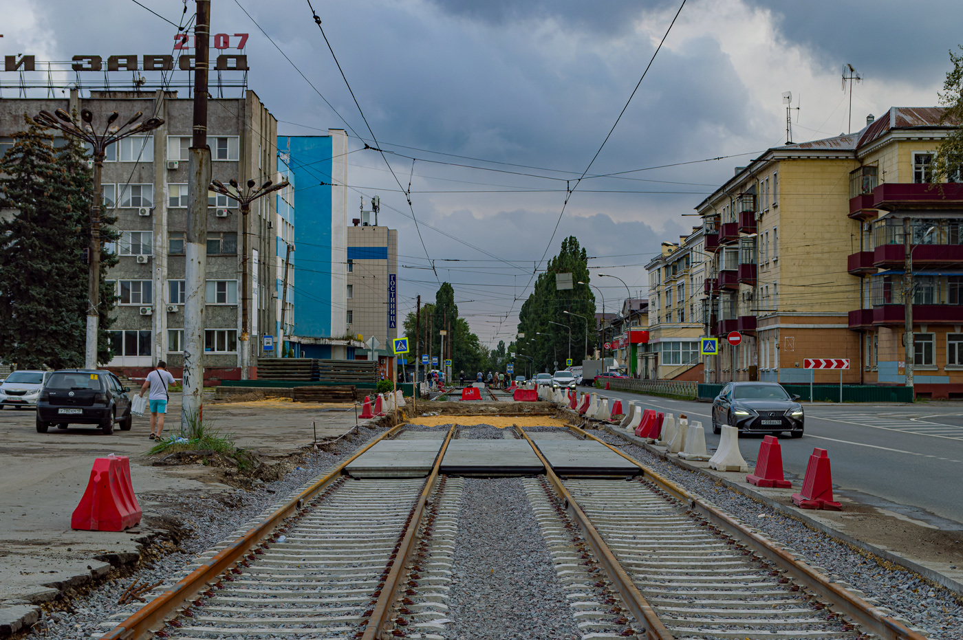 Lipetsk — Repair of the tram line under the concession agreement