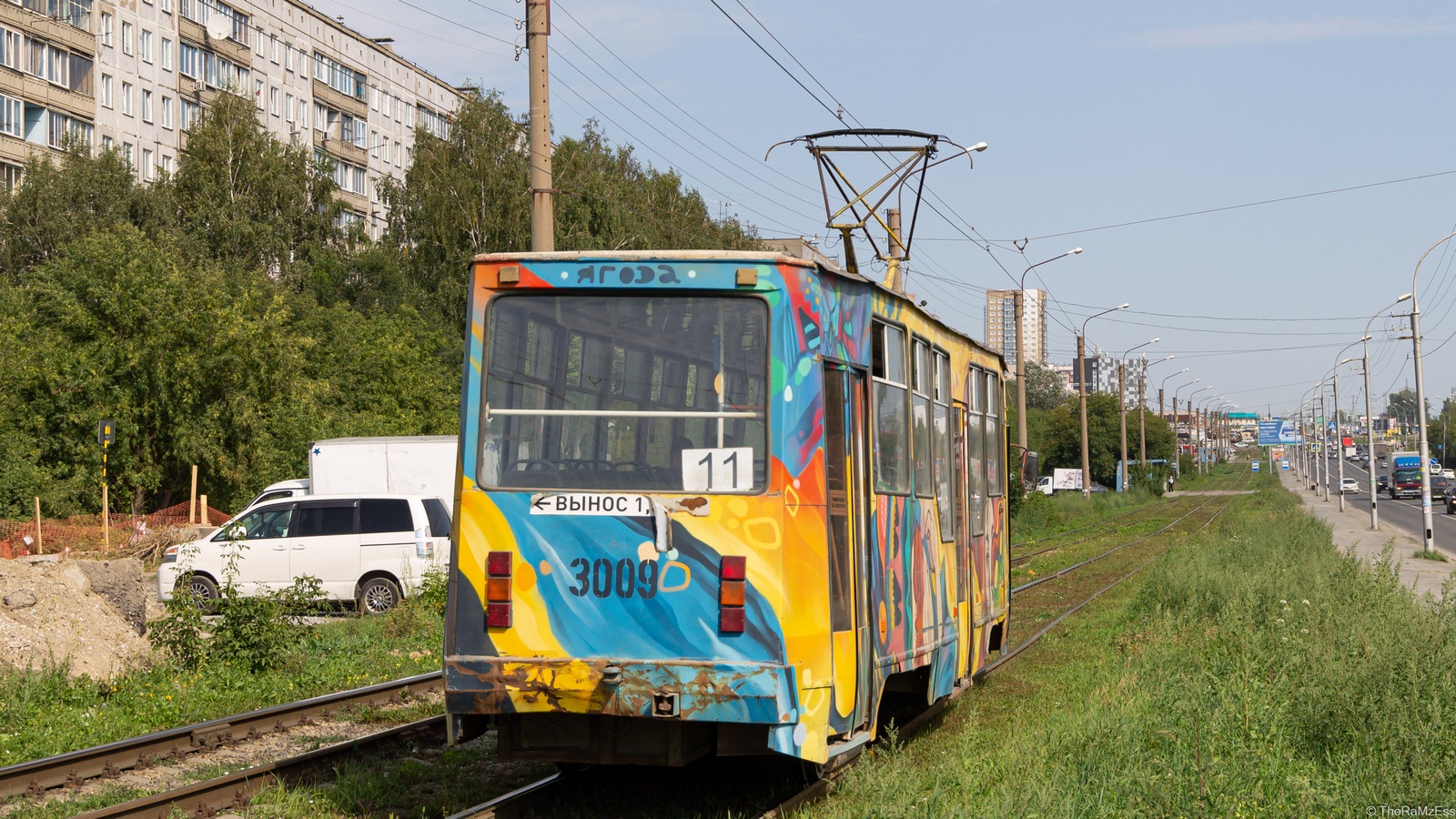 Новосибирск, 71-605 (КТМ-5М3) № 3009