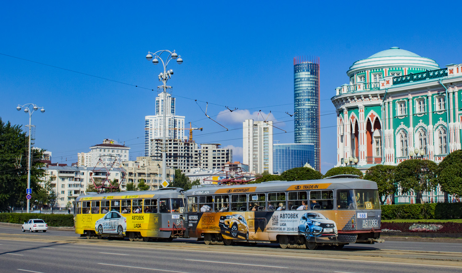 Екатеринбург, Tatra T3SU № 188