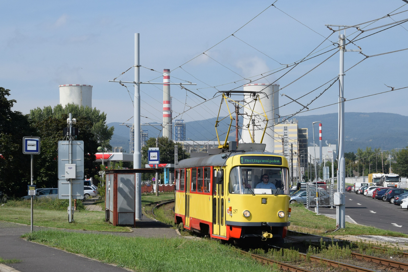 Мост ― Литвинов, Tatra T3M.3 № 257