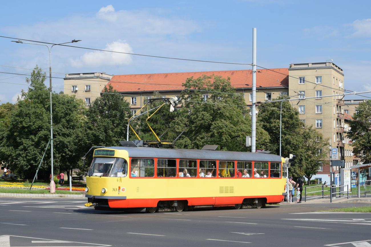 Most - Litvínov, Tatra T3M.3 — 313