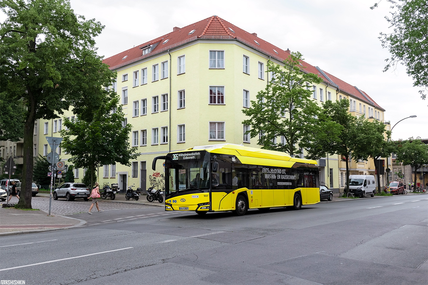 Берлин, Solaris Urbino IV 12 Electric № 1807