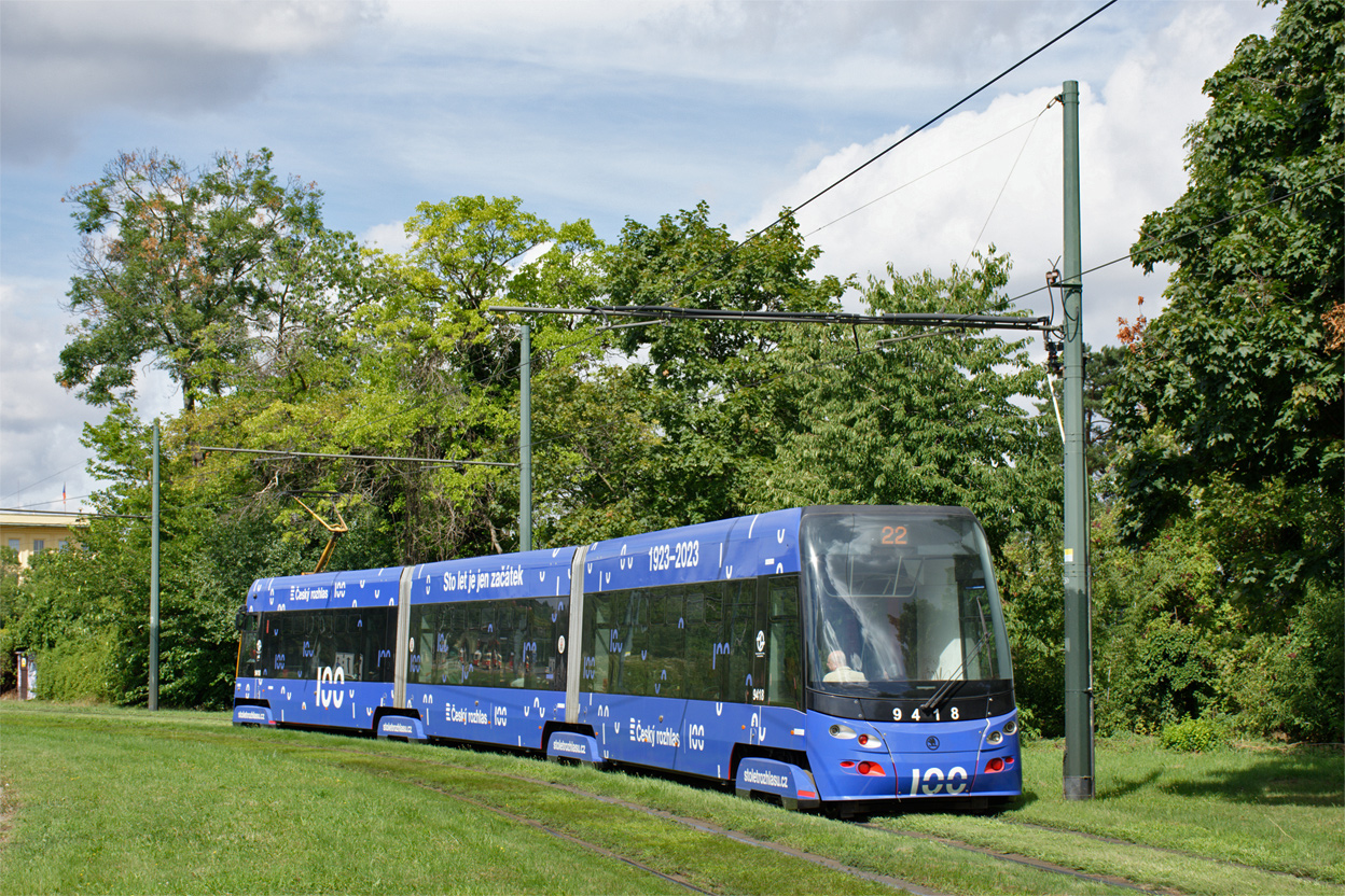 Прага, Škoda 15T6 ForCity Alfa Praha № 9418