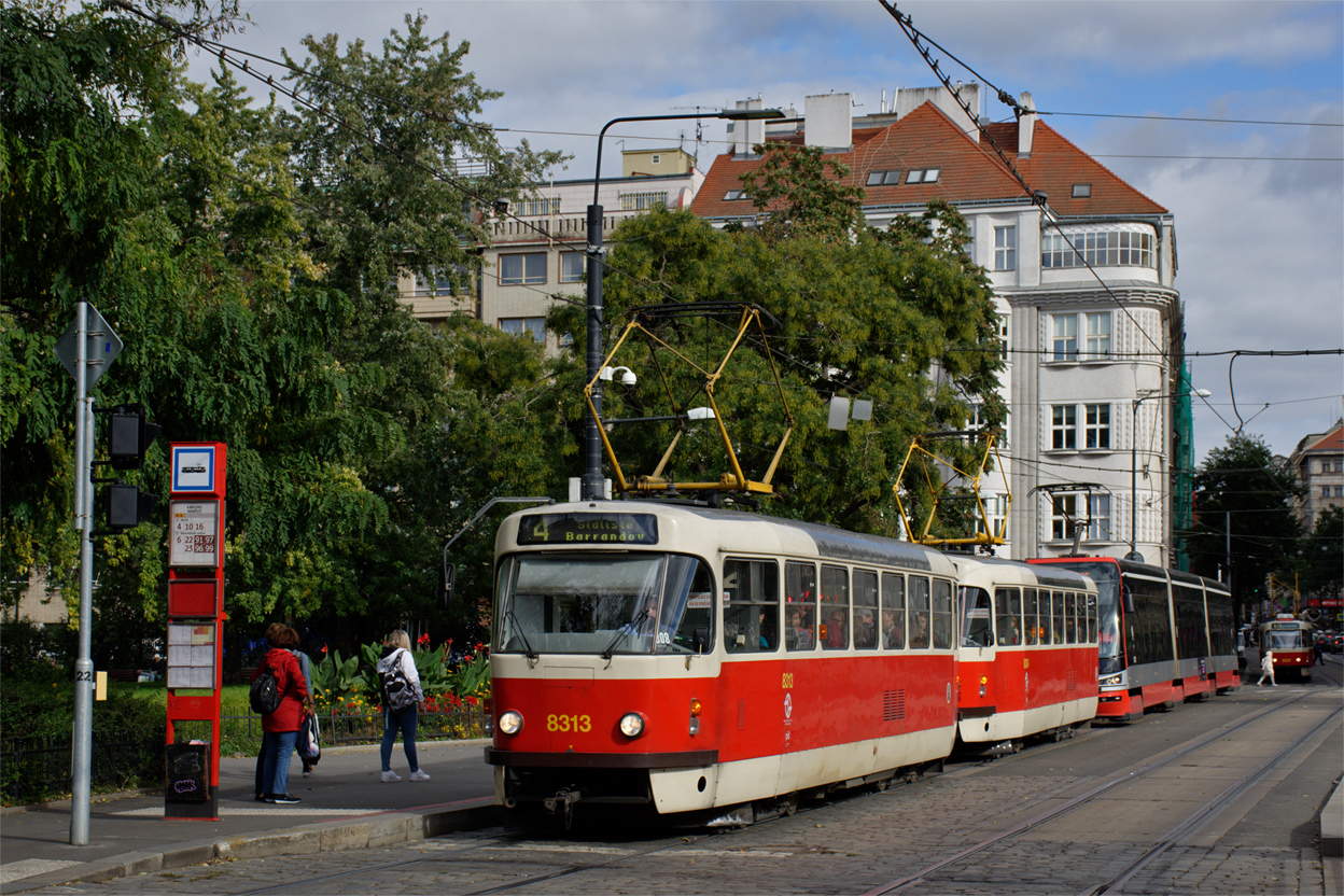 Прага, Tatra T3R.P № 8313