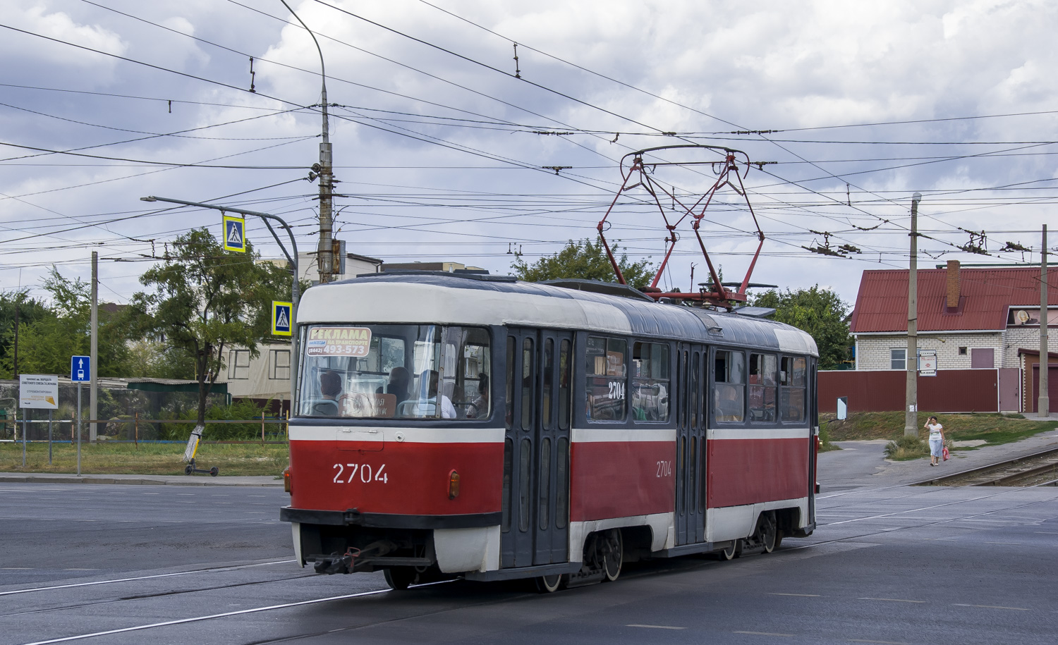 Волгоград, Tatra T3SU № 2704