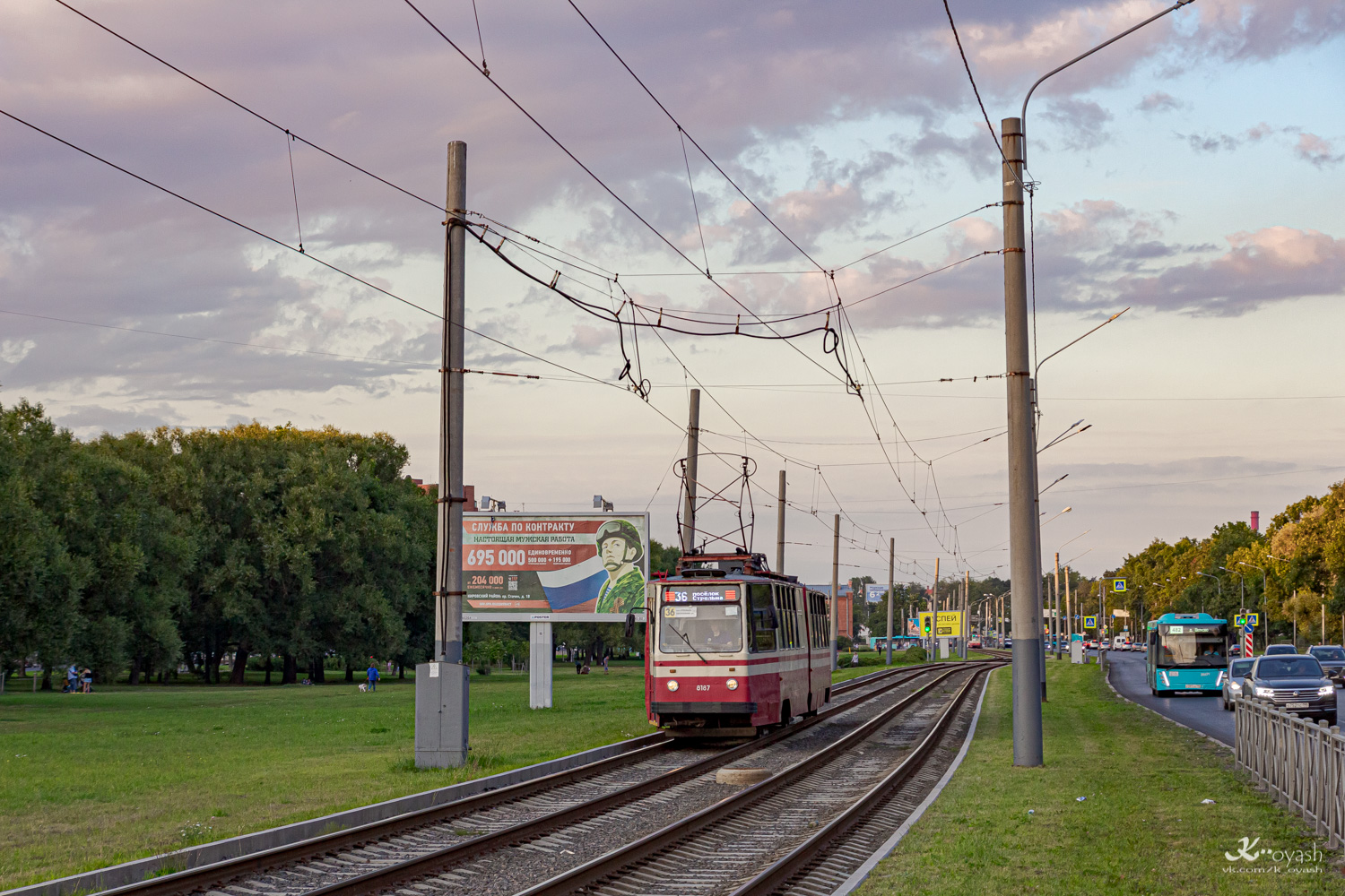 Санкт-Петербург, ЛВС-86К № 8187 Санкт-Петербург, ЛВС-86К № 8187
