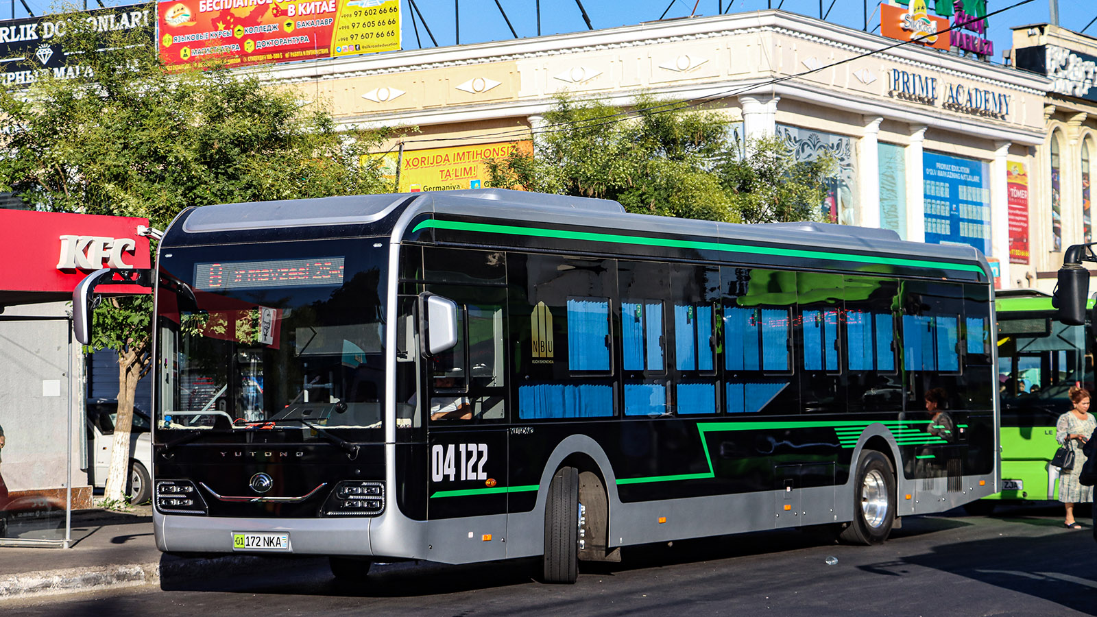 Ташкент, Yutong ZK6126BEVG № 04122