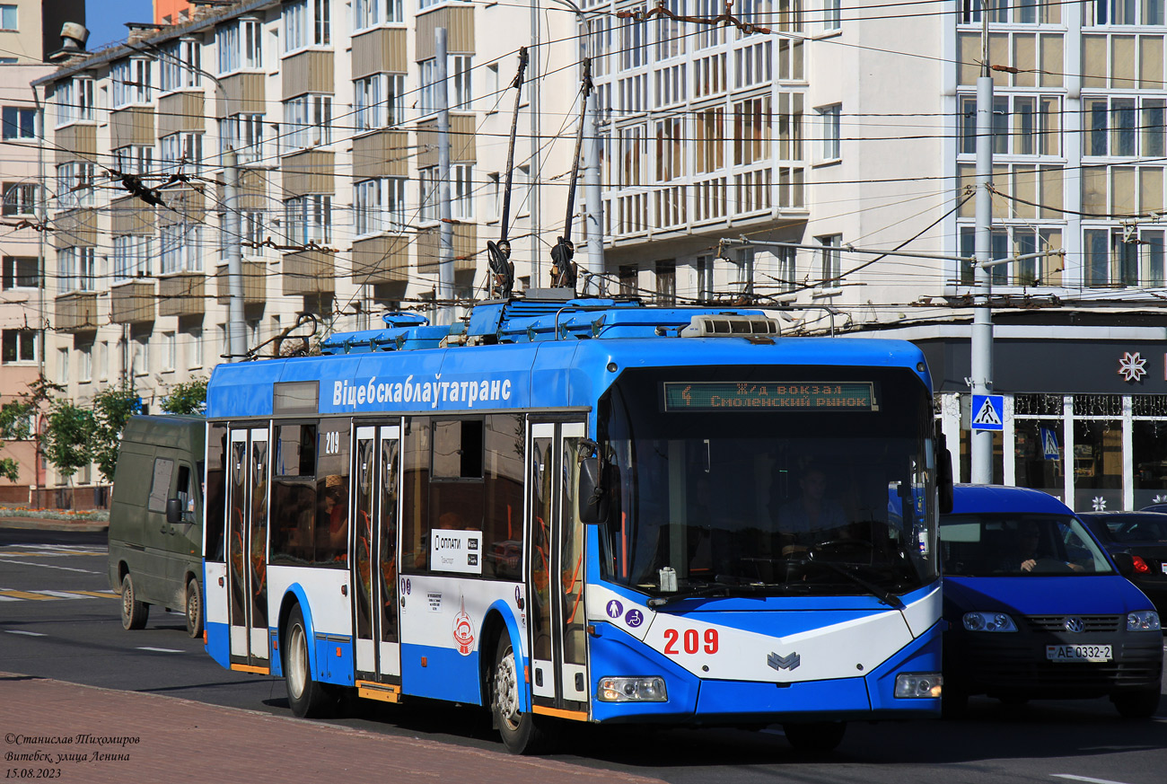 Витебск, БКМ 321 № 209