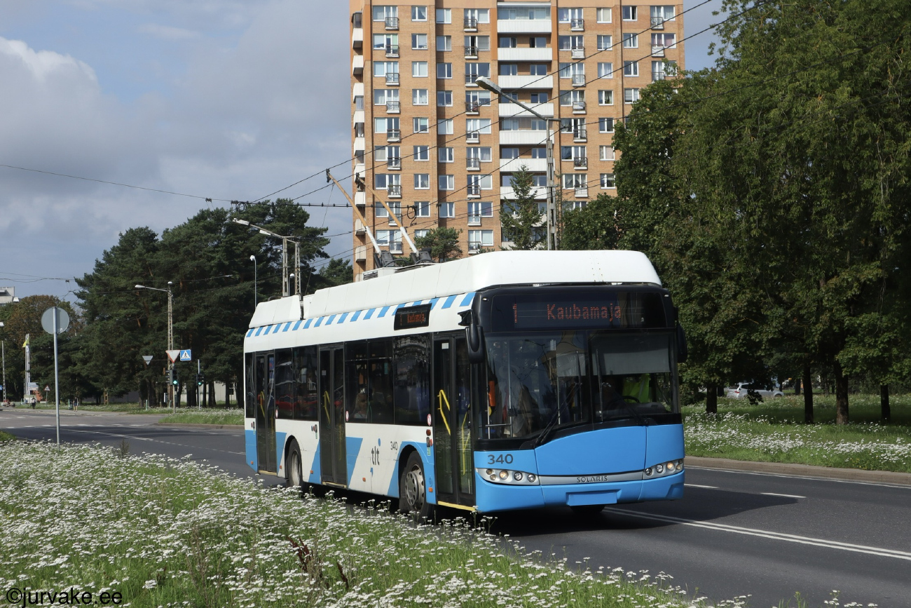 Таллин, Solaris Trollino III 12 AC № 340