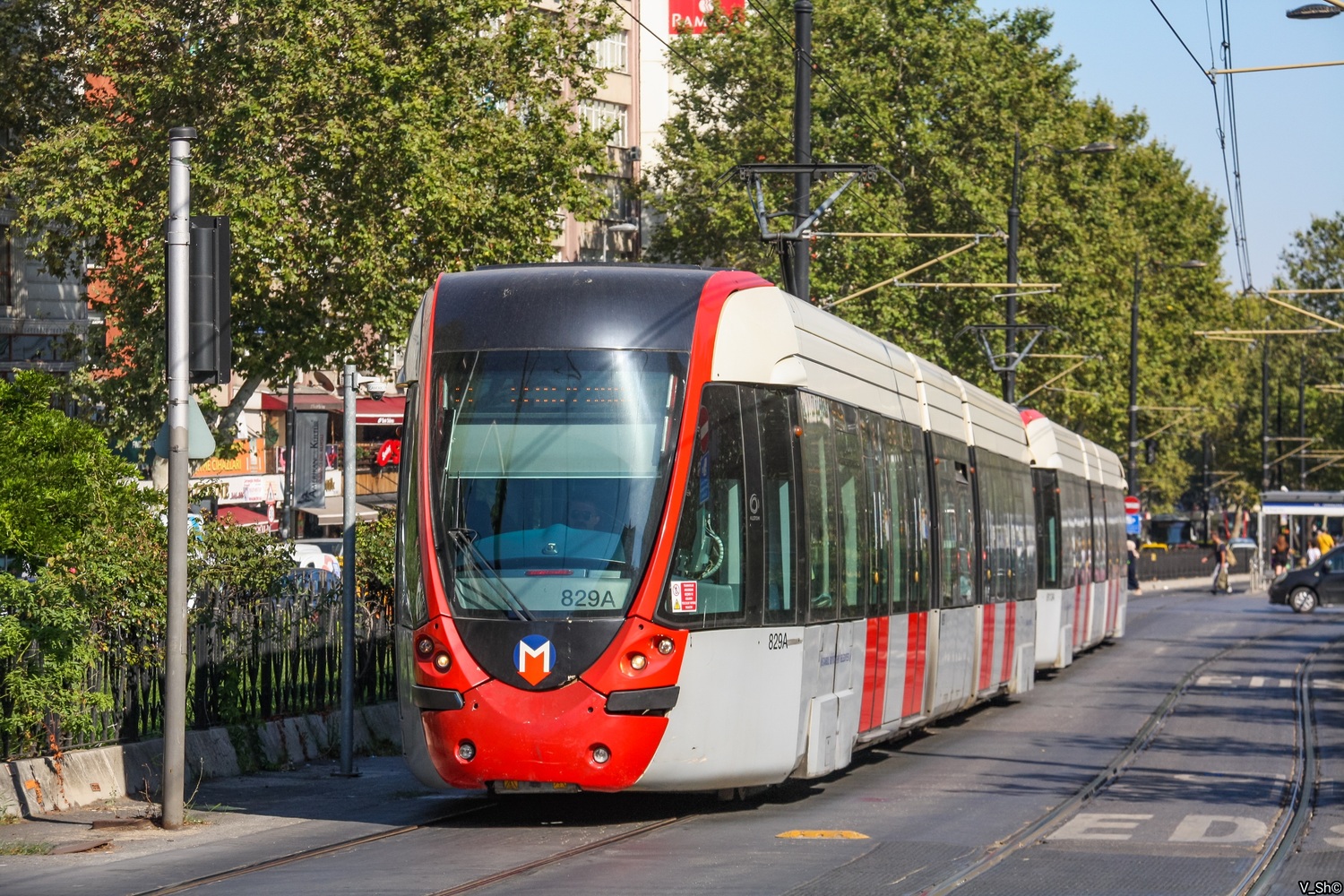 Стамбул, Alstom Citadis 304 № 829