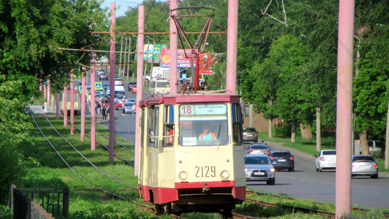 Челябинск, 71-605 (КТМ-5М3) № 2129