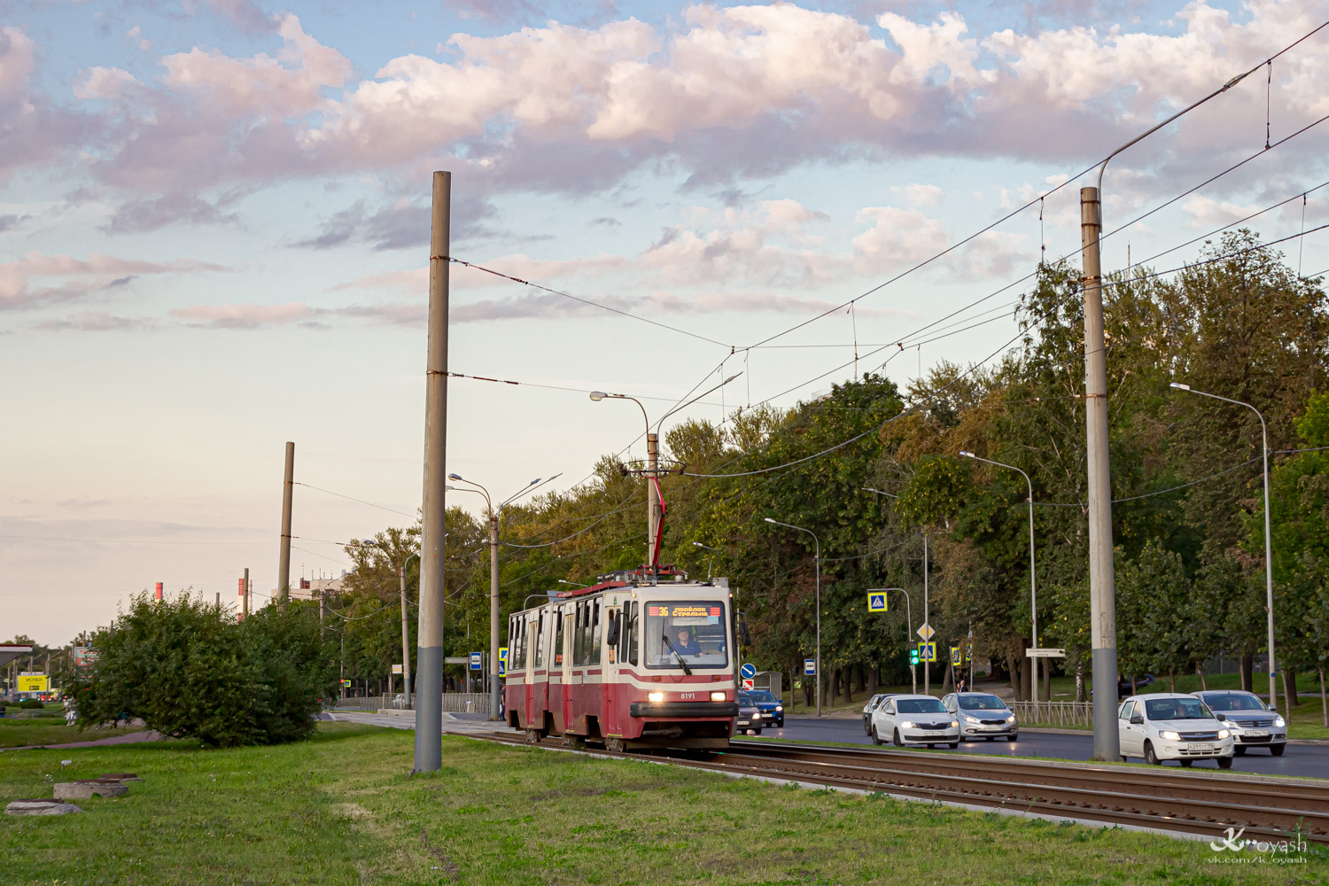 Санкт-Петербург, ЛВС-86К № 8191