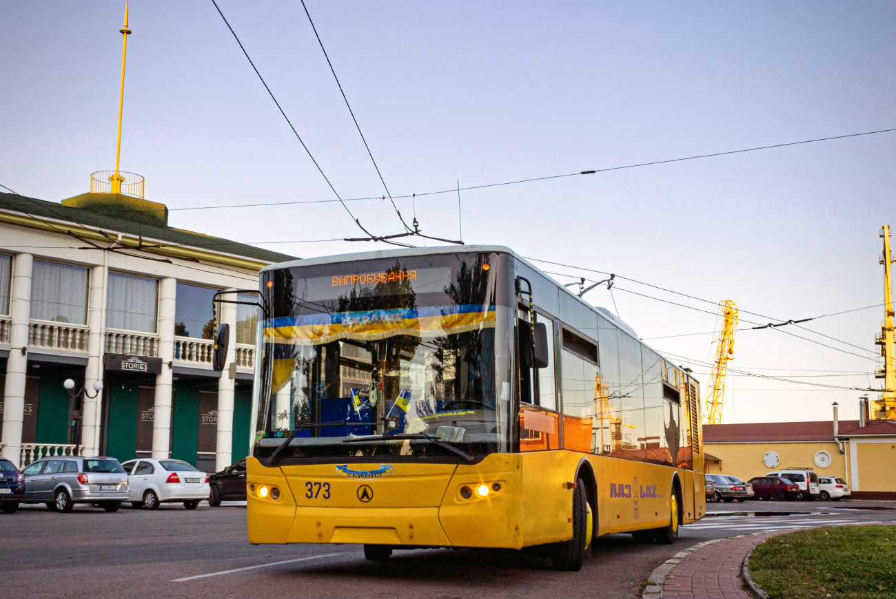 Черкассы, ЛАЗ E183D1 № 373