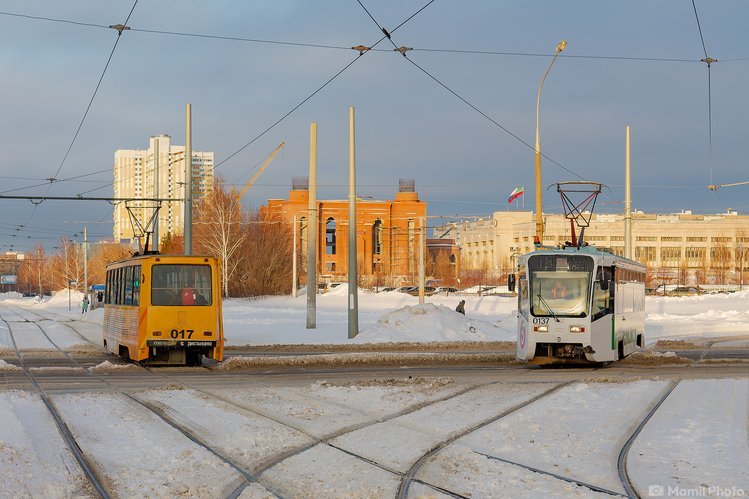 Набережные Челны, 71-605 (КТМ-5М3) № 017; Набережные Челны, 71-619КТ № 0137