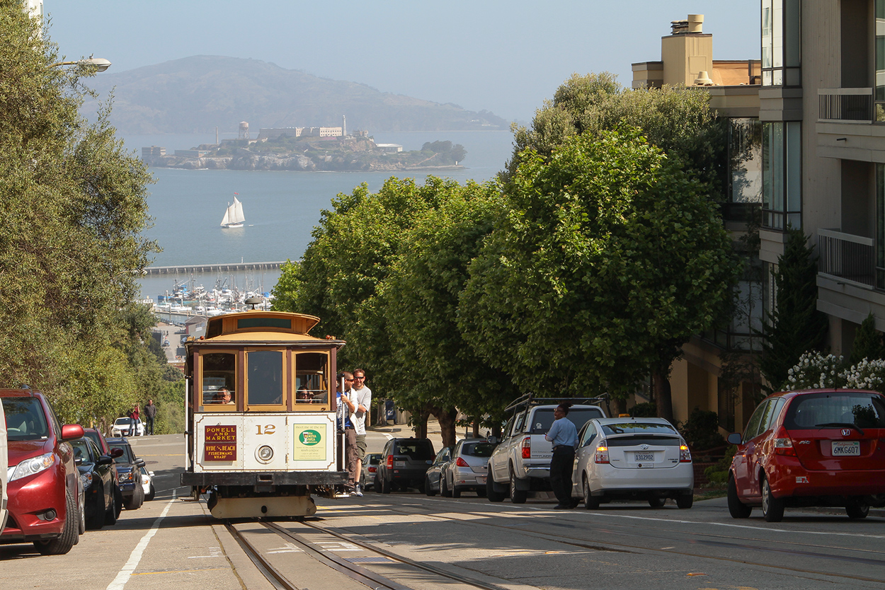 Сан-Франциско, область залива, Carter cable car № 12