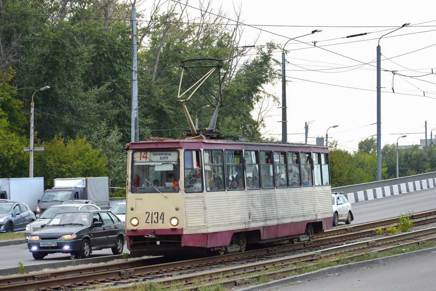 Челябинск, 71-605 (КТМ-5М3) № 2134