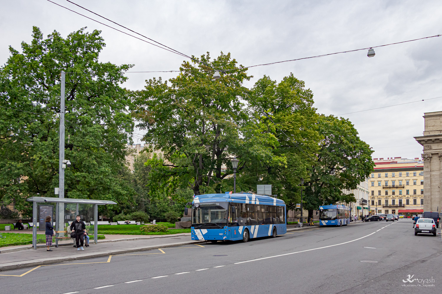 Санкт-Петербург, Тролза-5265.08 «Мегаполис» № 1021