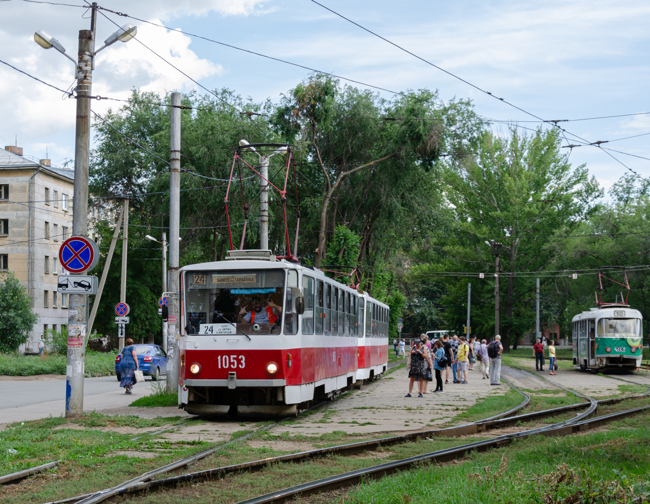 Самара, Tatra T6B5SU № 1053