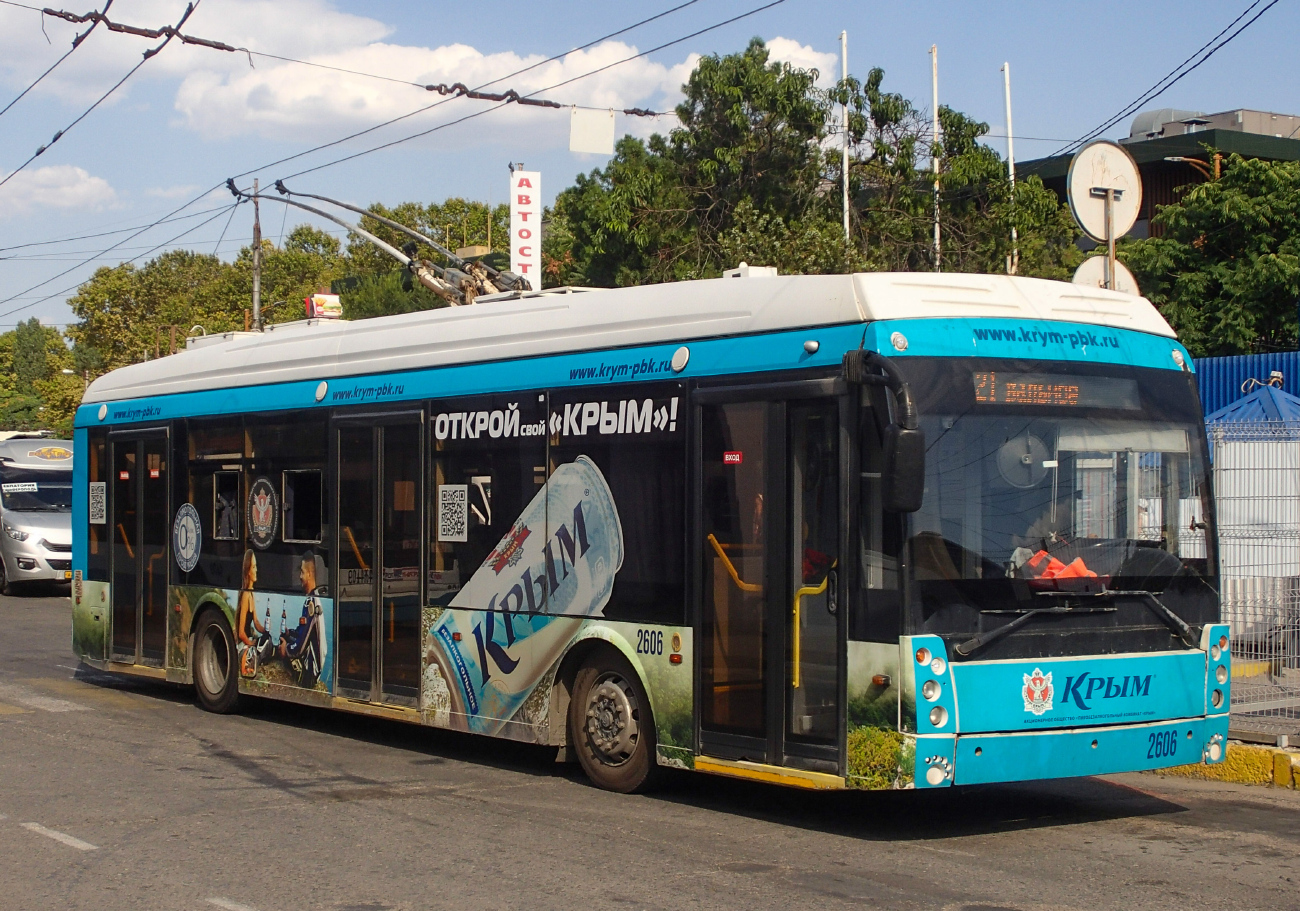 Крымский троллейбус, Тролза-5265.05 «Мегаполис» № 2606