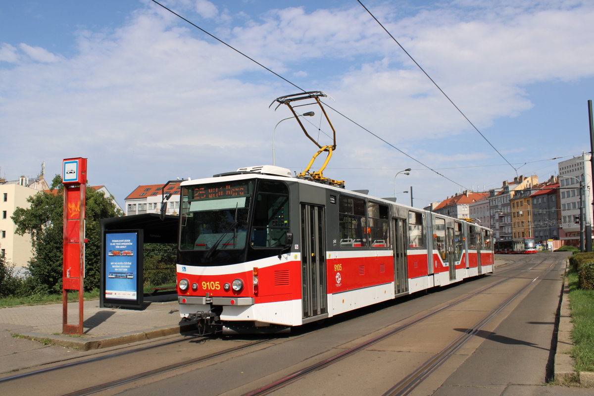 Prague, Tatra KT8D5R.N2P № 9105