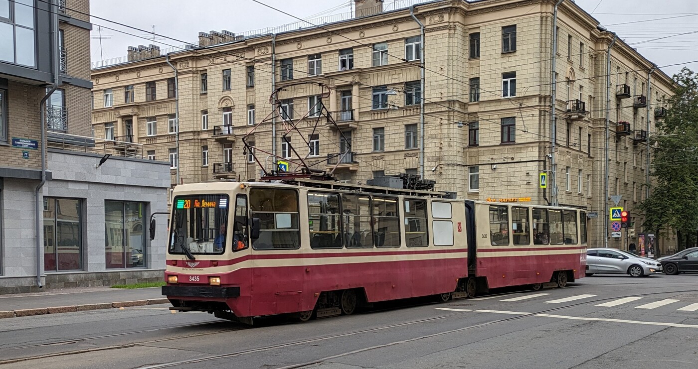 Санкт-Петербург, ЛВС-86К № 3435