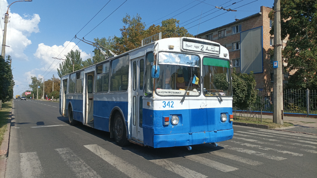 Черкассы, ЗиУ-682В-012 [В0А] № 342