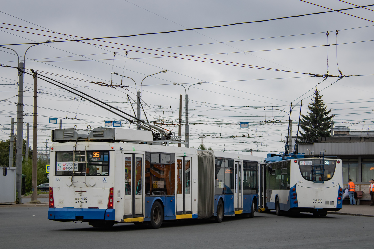 Санкт-Петербург, Тролза-6206.01 «Мегаполис» № 1137