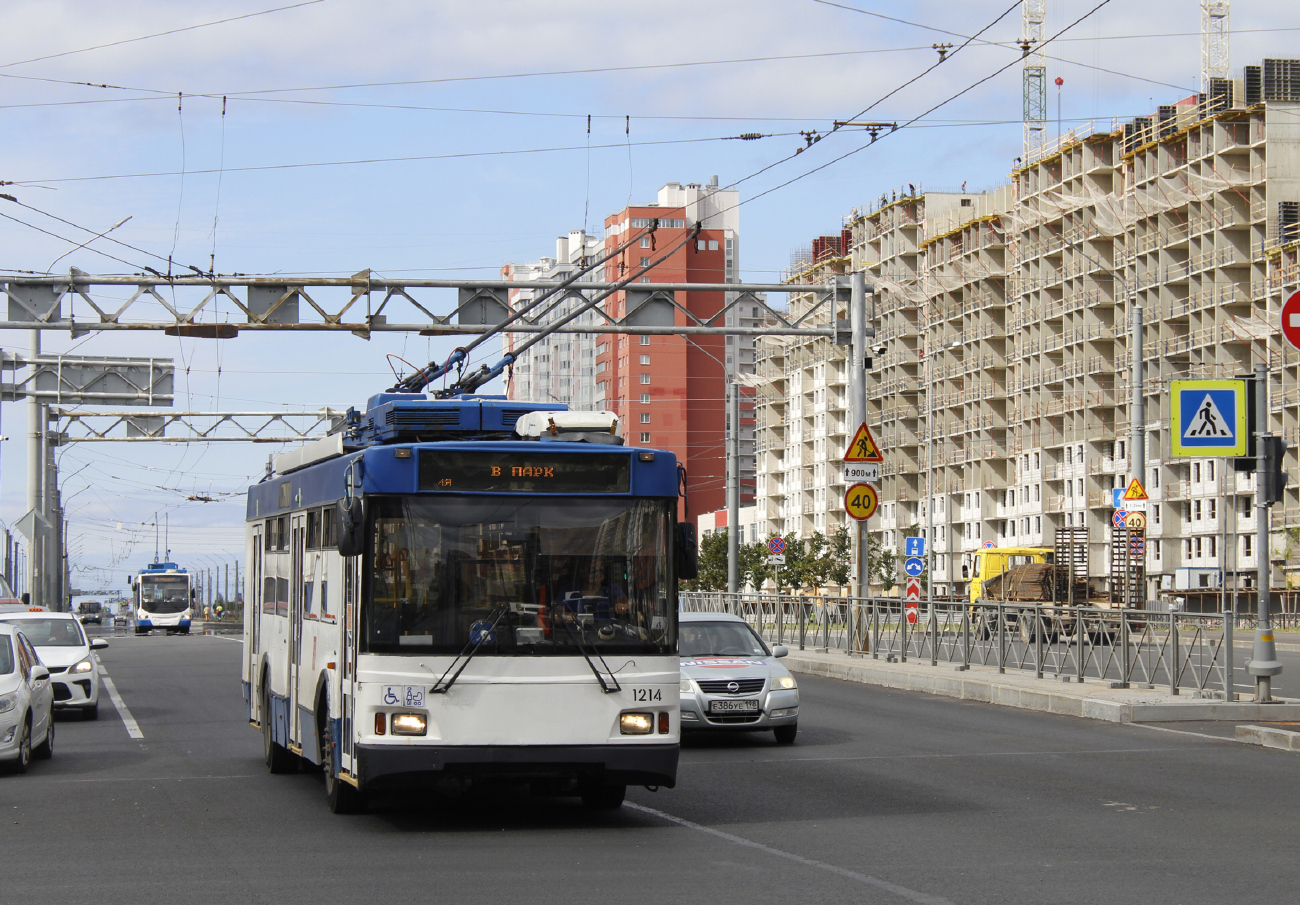 Санкт-Петербург, Тролза-5275.03 «Оптима» № 1214