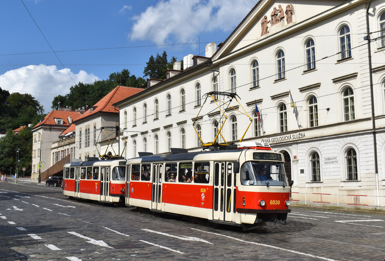 Прага, Tatra T3R.P № 8539