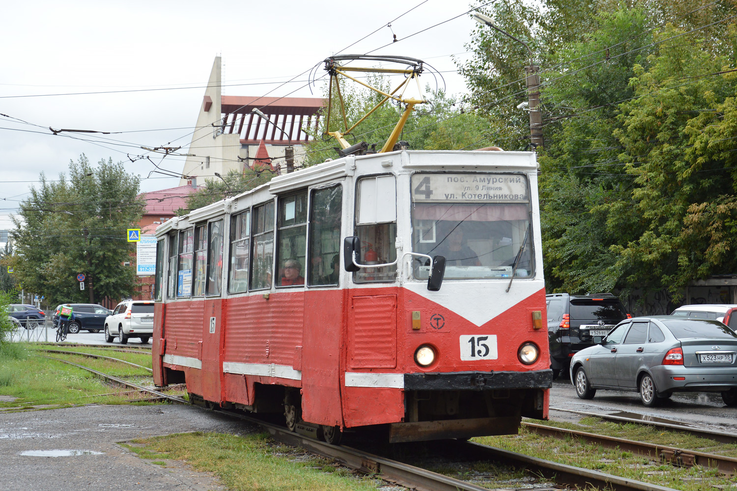 Омск, 71-605 (КТМ-5М3) № 15