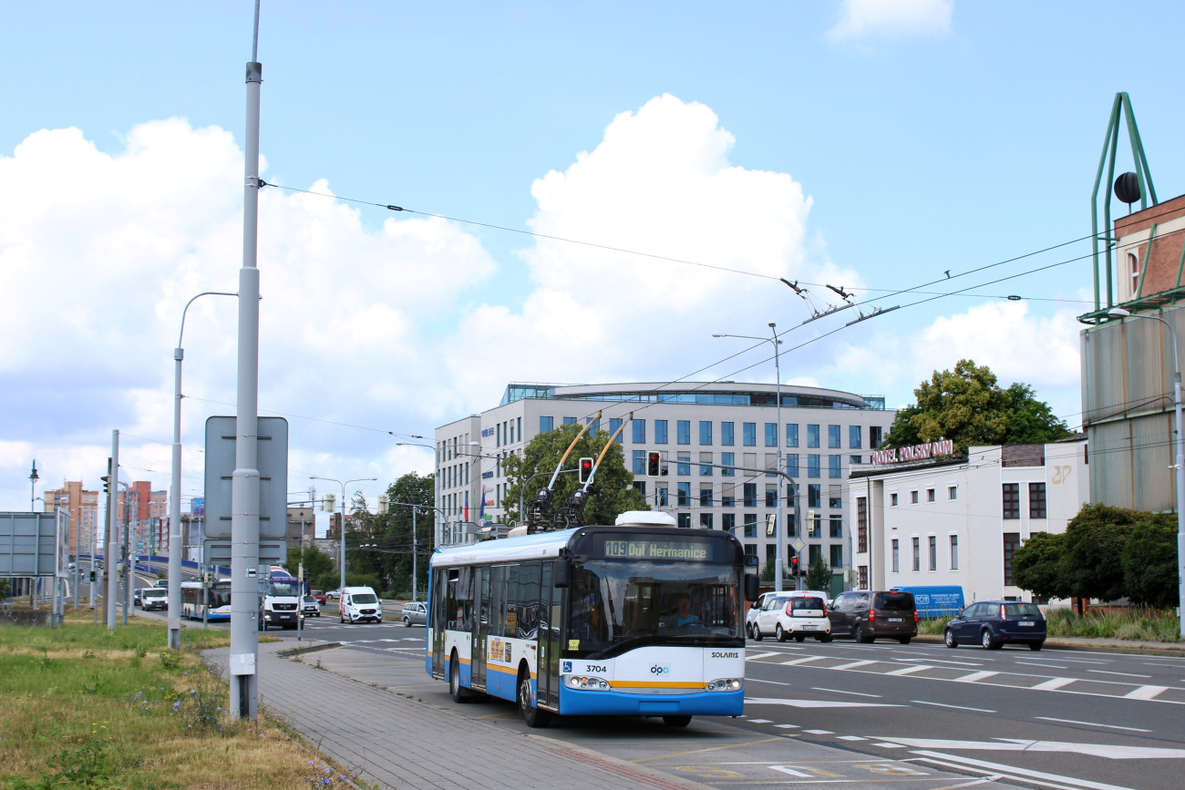 Острава, Solaris Trollino II 12 AC № 3704