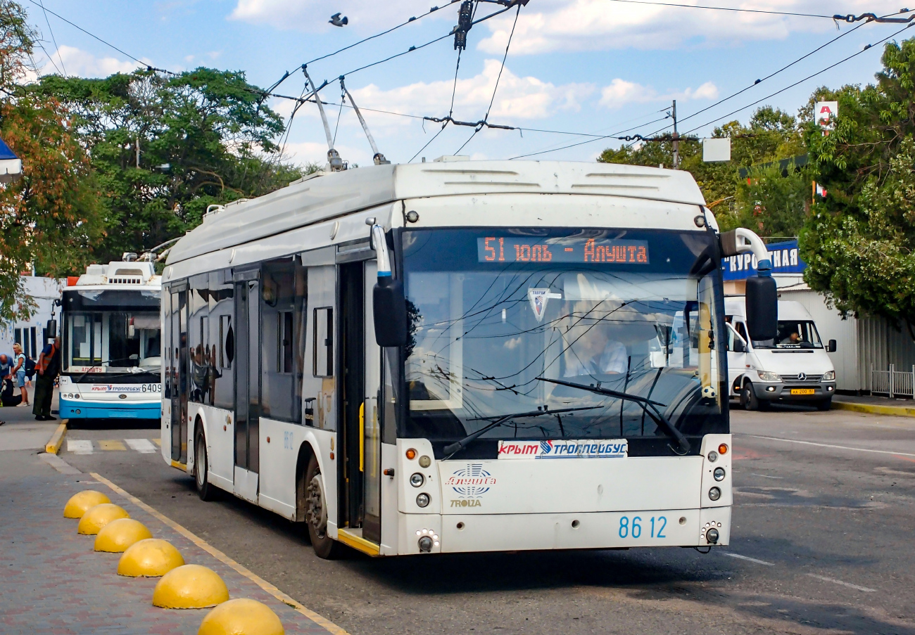 Крымский троллейбус, Тролза-5265.05 «Мегаполис» № 8612