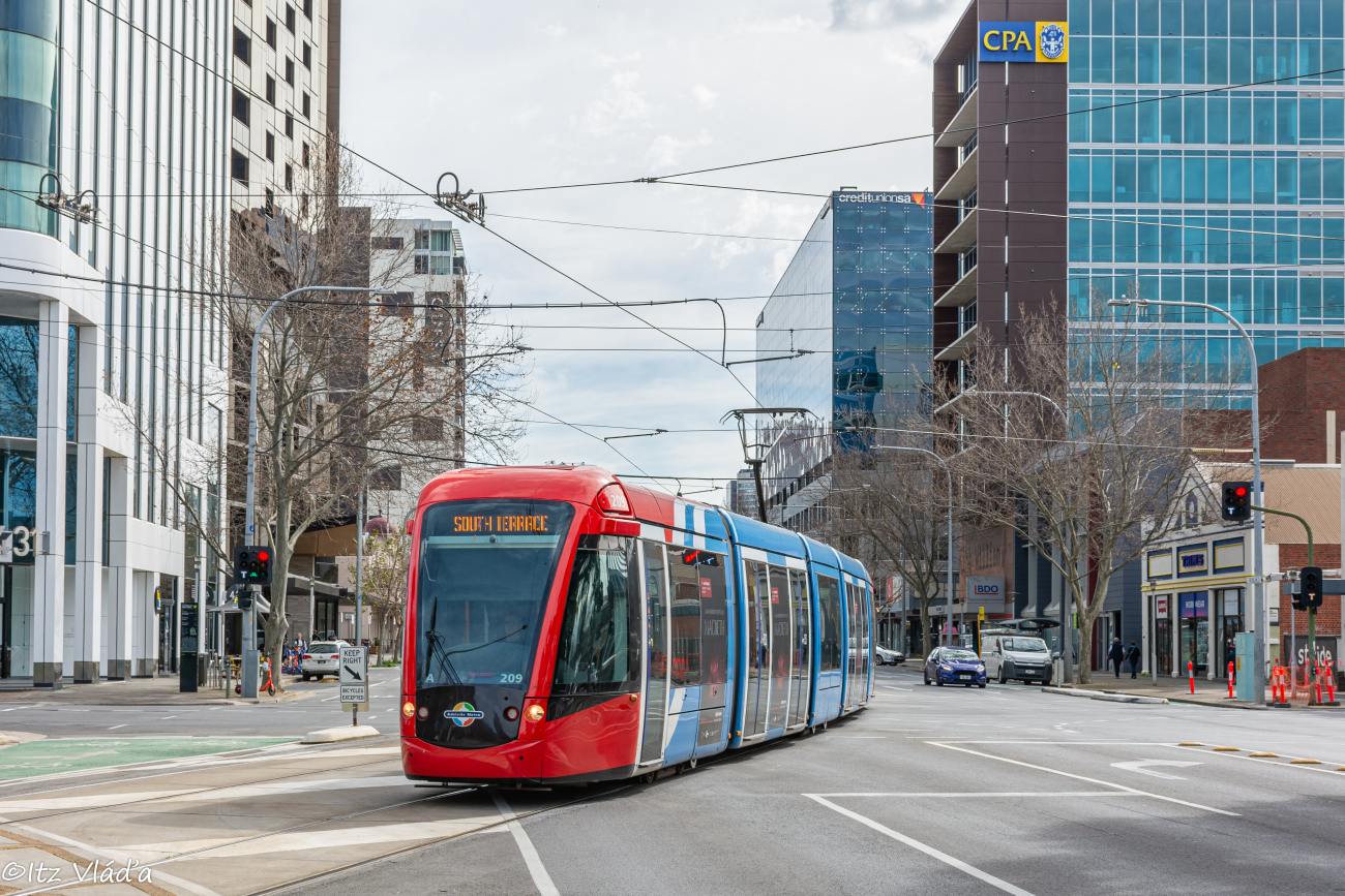 Аделаида, Alstom Citadis 302 № 209
