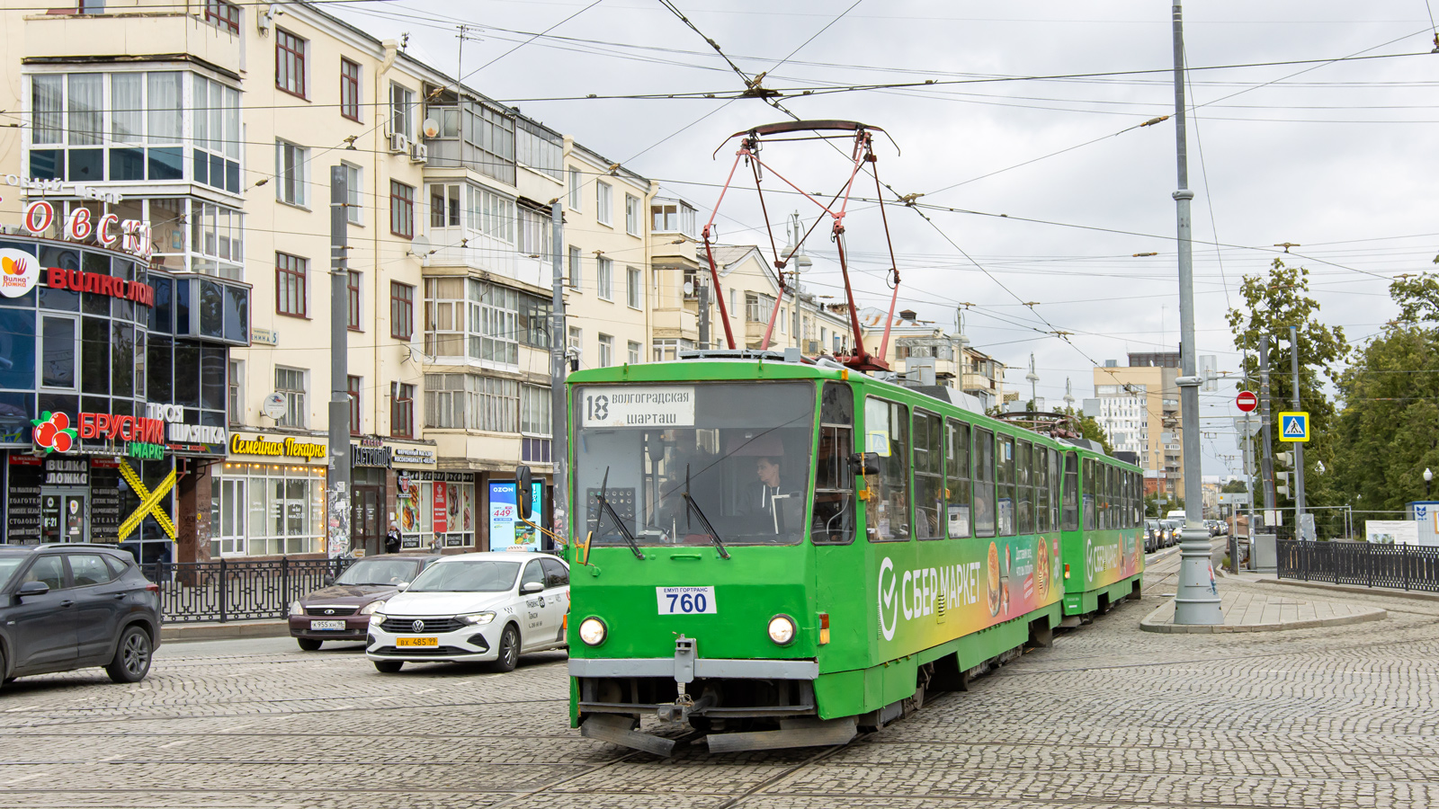 Екатеринбург, Tatra T6B5SU № 760