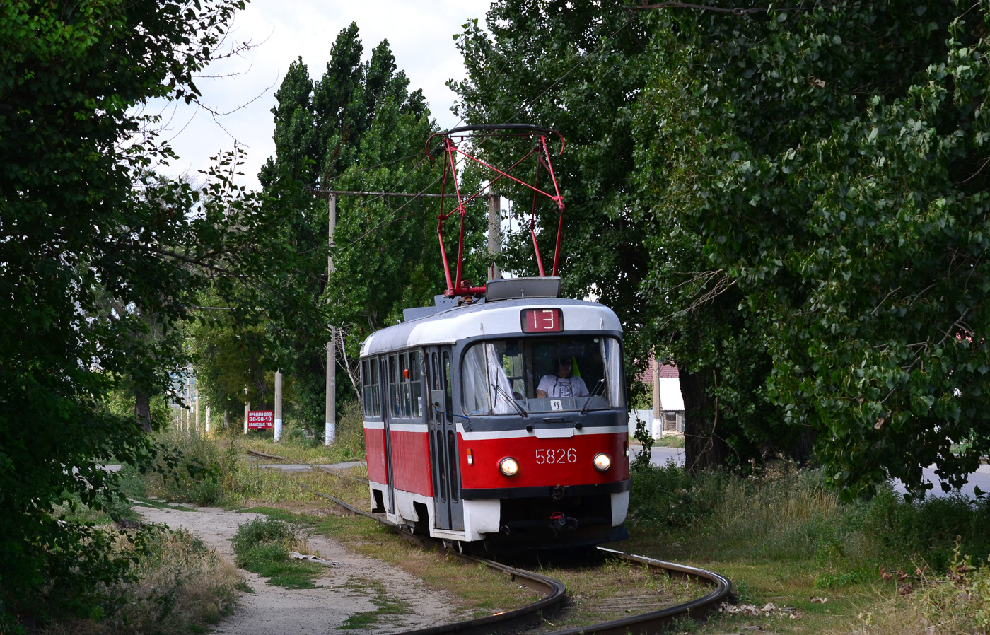 Волгоград, Tatra T3SU № 5826