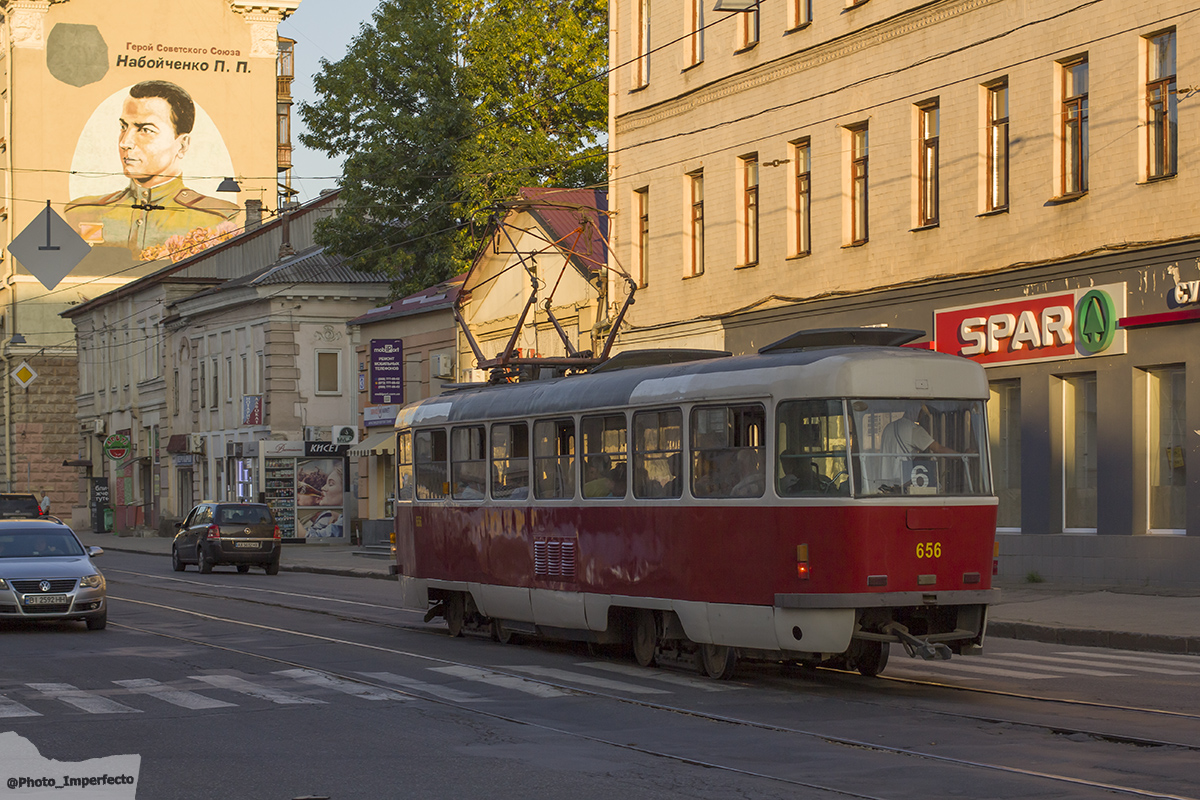 Харьков, Tatra T3 № 656