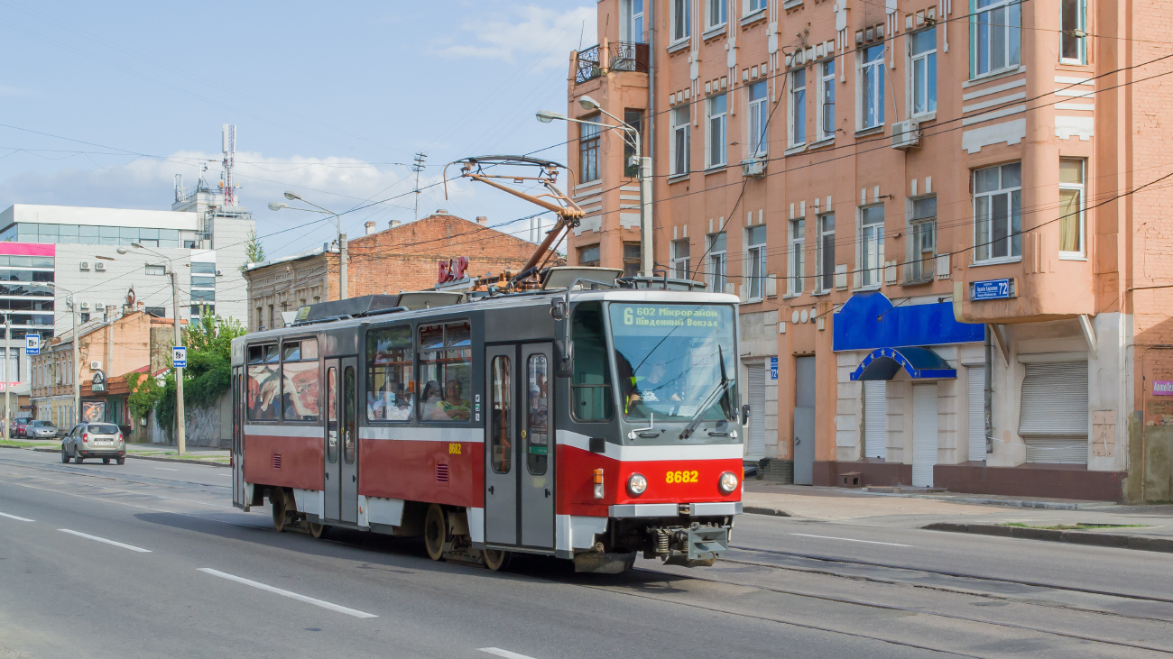 Харьков, Tatra T6A5 № 8682