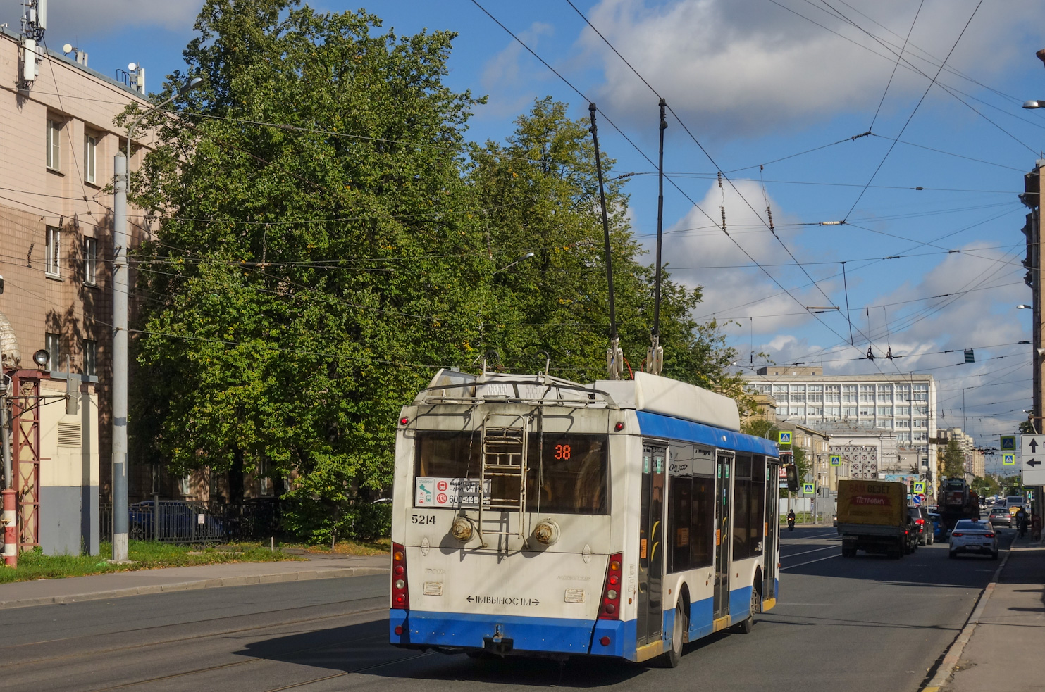 Санкт-Петербург, Тролза-5265.00 «Мегаполис» № 5214