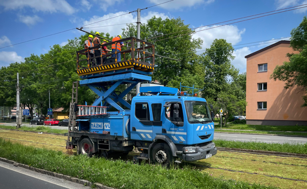 Острава — Реконструкции путей; Острава — Трамвайные линии и инфраструктура Острава — Реконструкции путей; Острава — Трамвайные линии и инфраструктура