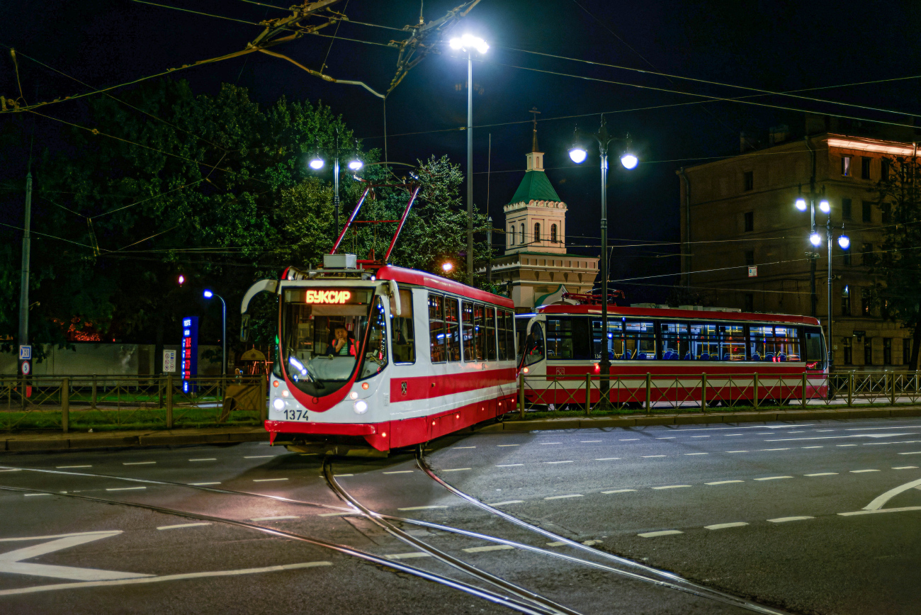 Санкт-Петербург, 71-134А (ЛМ-99АВН) № 1374