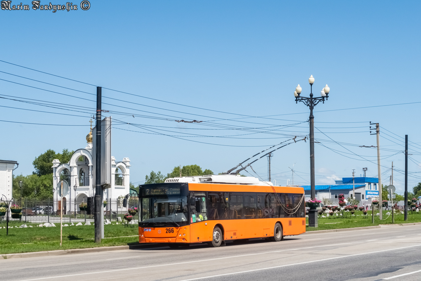 Хабаровск, УТТЗ-6241.01 «Горожанин» № 266
